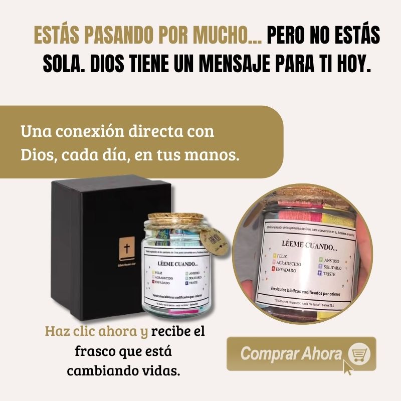Frasco Bíblico – Un mensaje de esperanza cada día