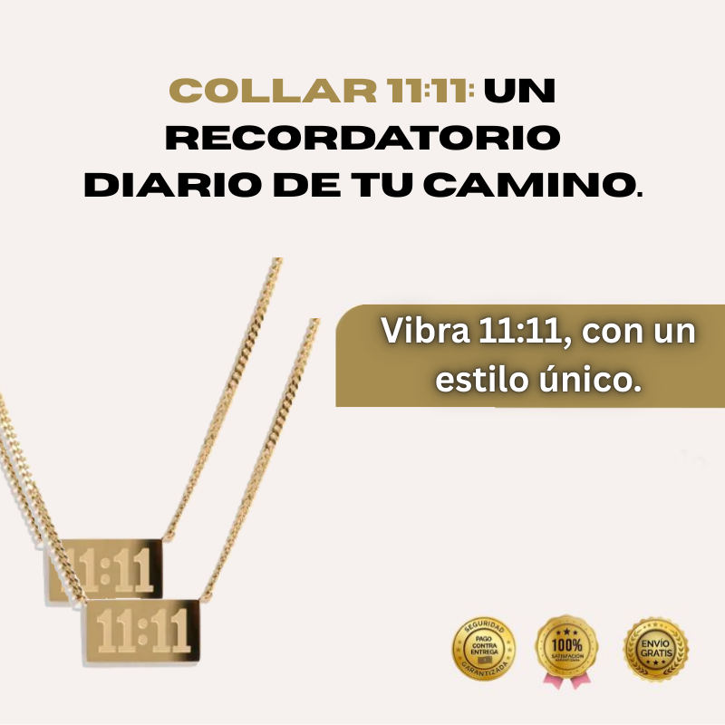 Collar de Cruz 11:11