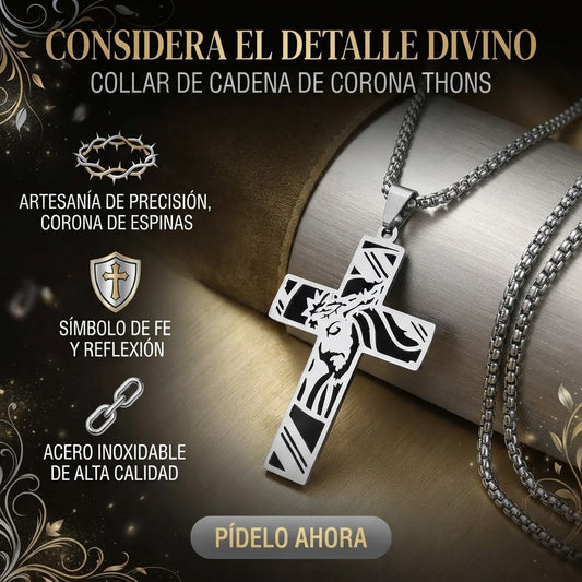 Collar de Cadena de Corona Thons