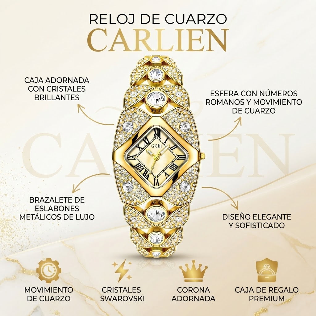 Reloj de cuarzo CARLIEN
