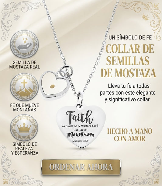 Collar de Semillas de Mostaza