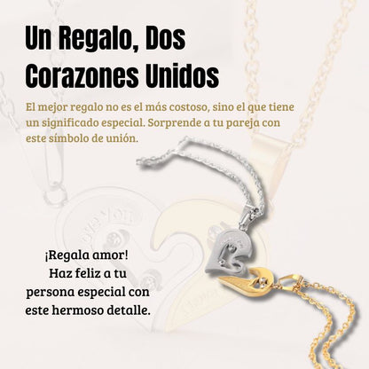 Set de collares  amor eterno