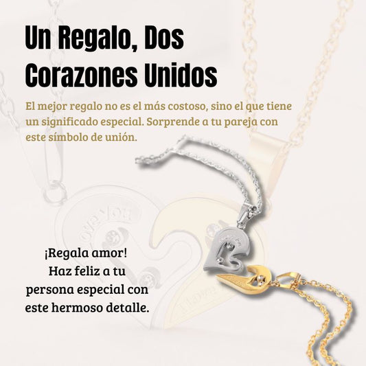 Set de collares  amor eterno