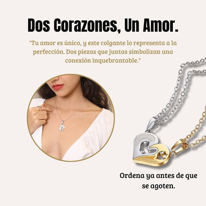 Set de collares  amor eterno