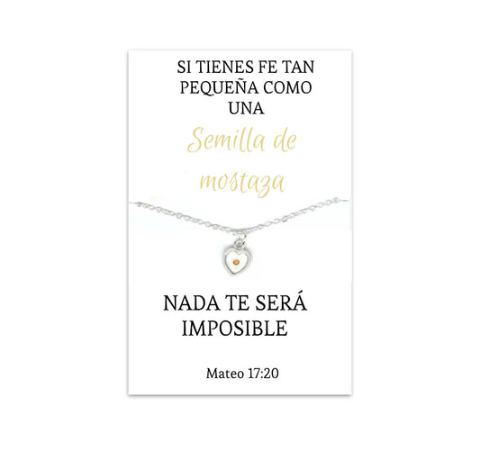 Mox Collar de Semillas de Mostaza