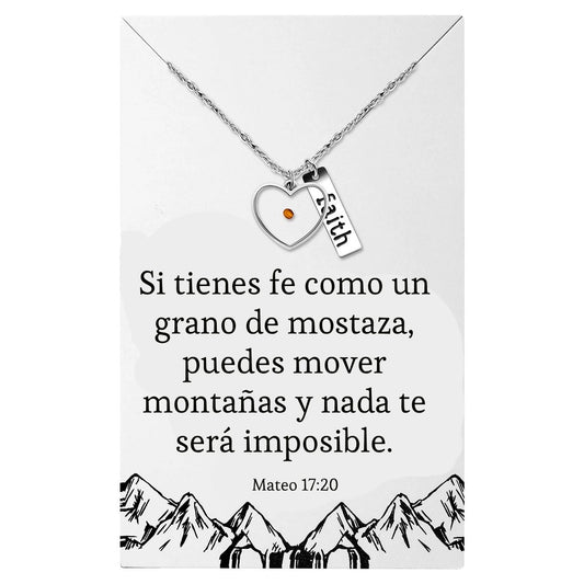 Collar de Semillas de Mostaza